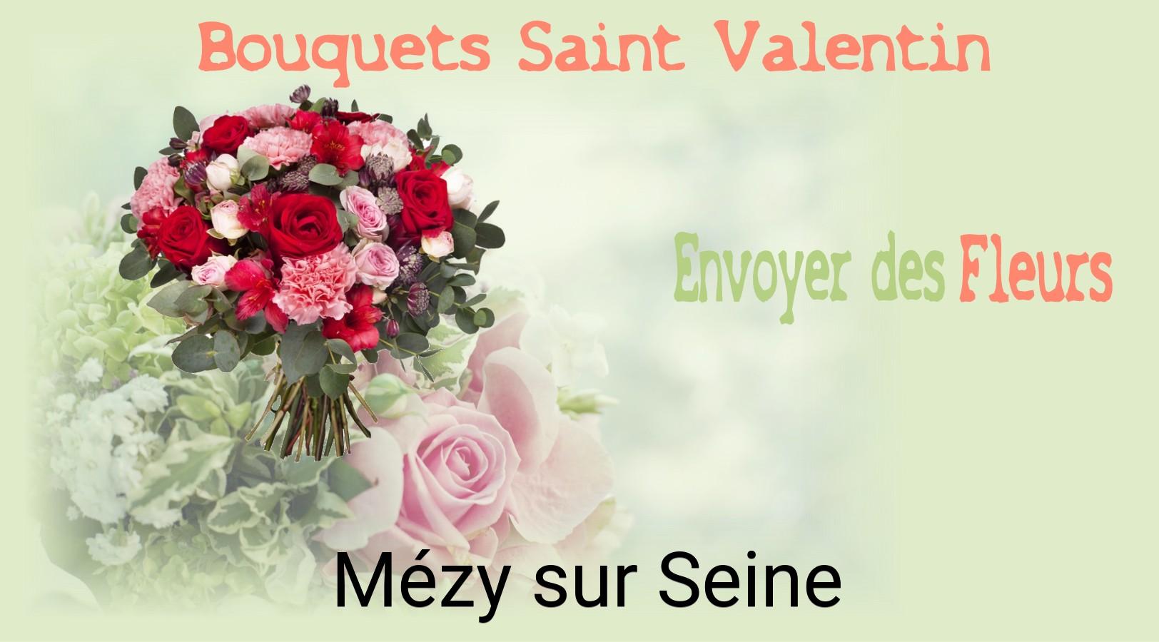 Roses de Saint-Valentin livrées à Mézy-sur-Seine